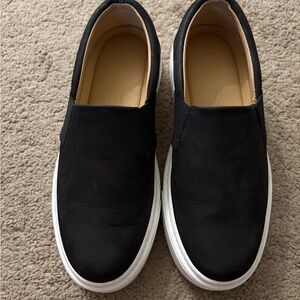 M.Gemi Black Nubuck Leather Slip-On Shoes Women’s size EU 37 or US 6.5-7